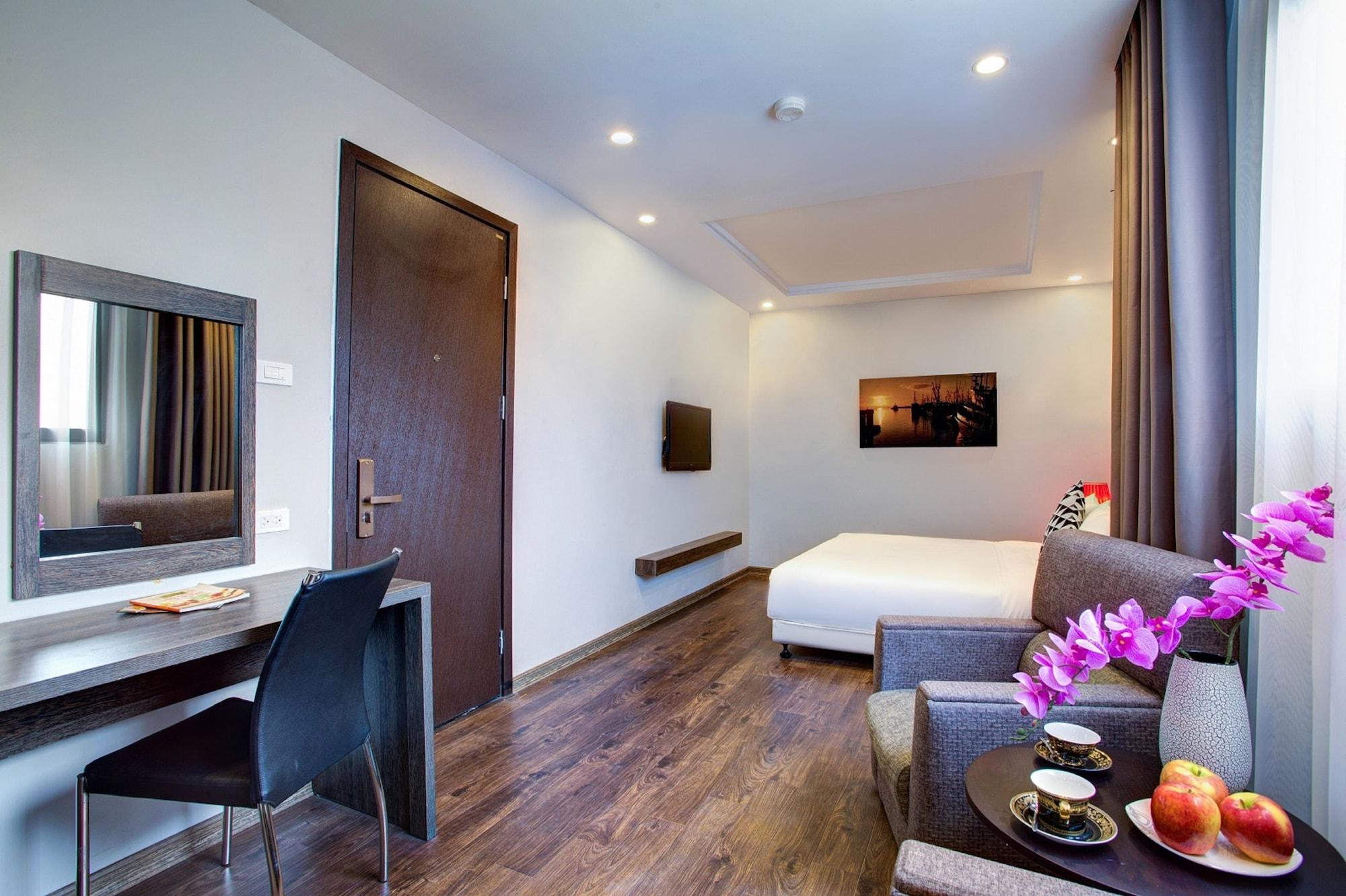 My Linh Hotel Hanoi Exterior foto