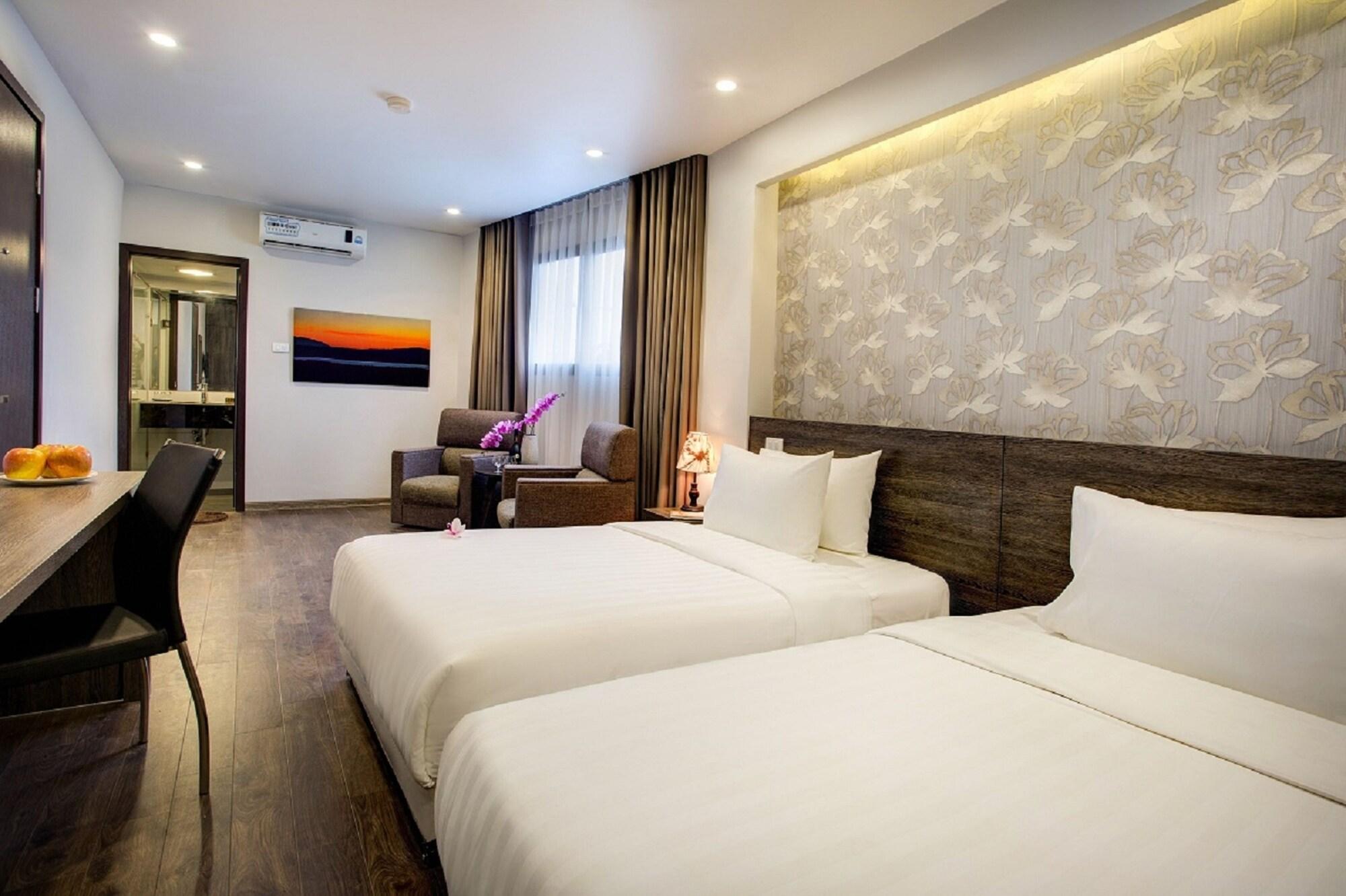My Linh Hotel Hanoi Exterior foto