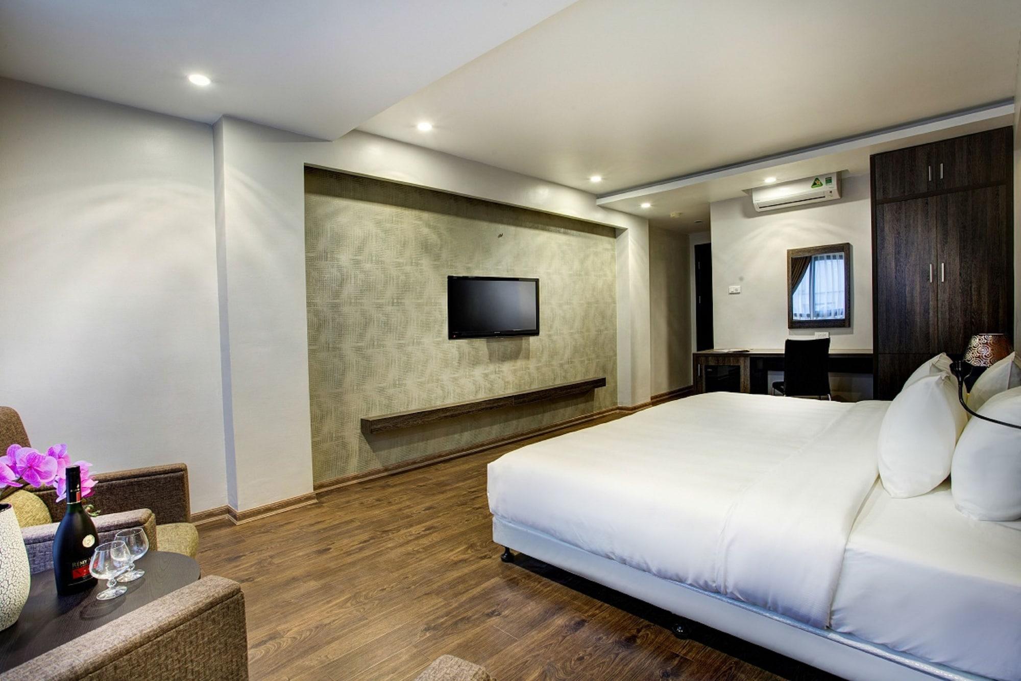 My Linh Hotel Hanoi Exterior foto