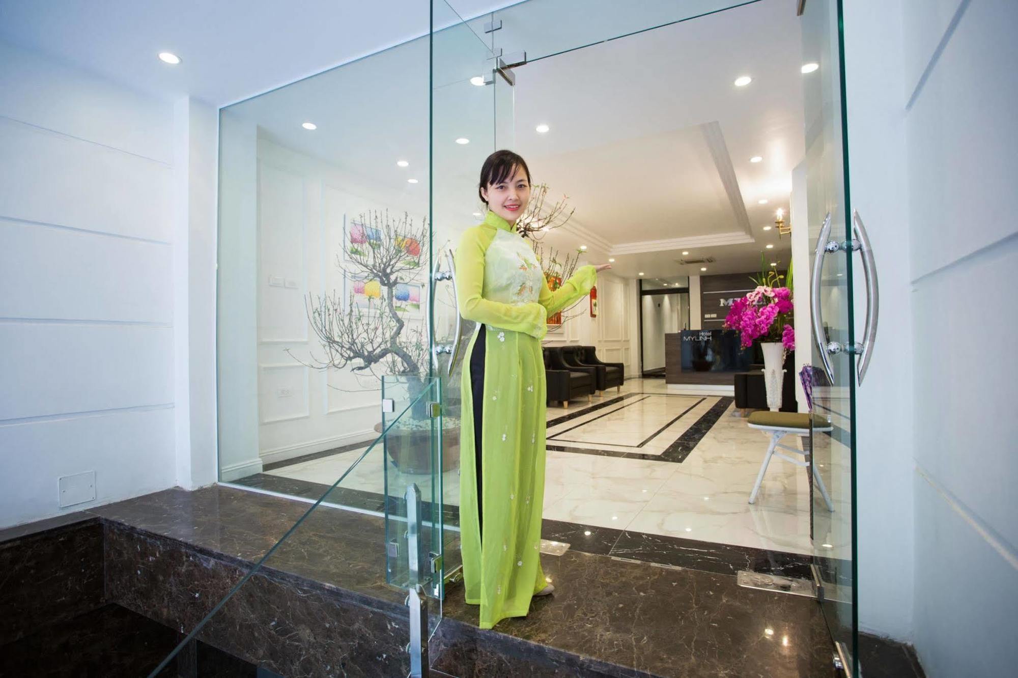 My Linh Hotel Hanoi Exterior foto